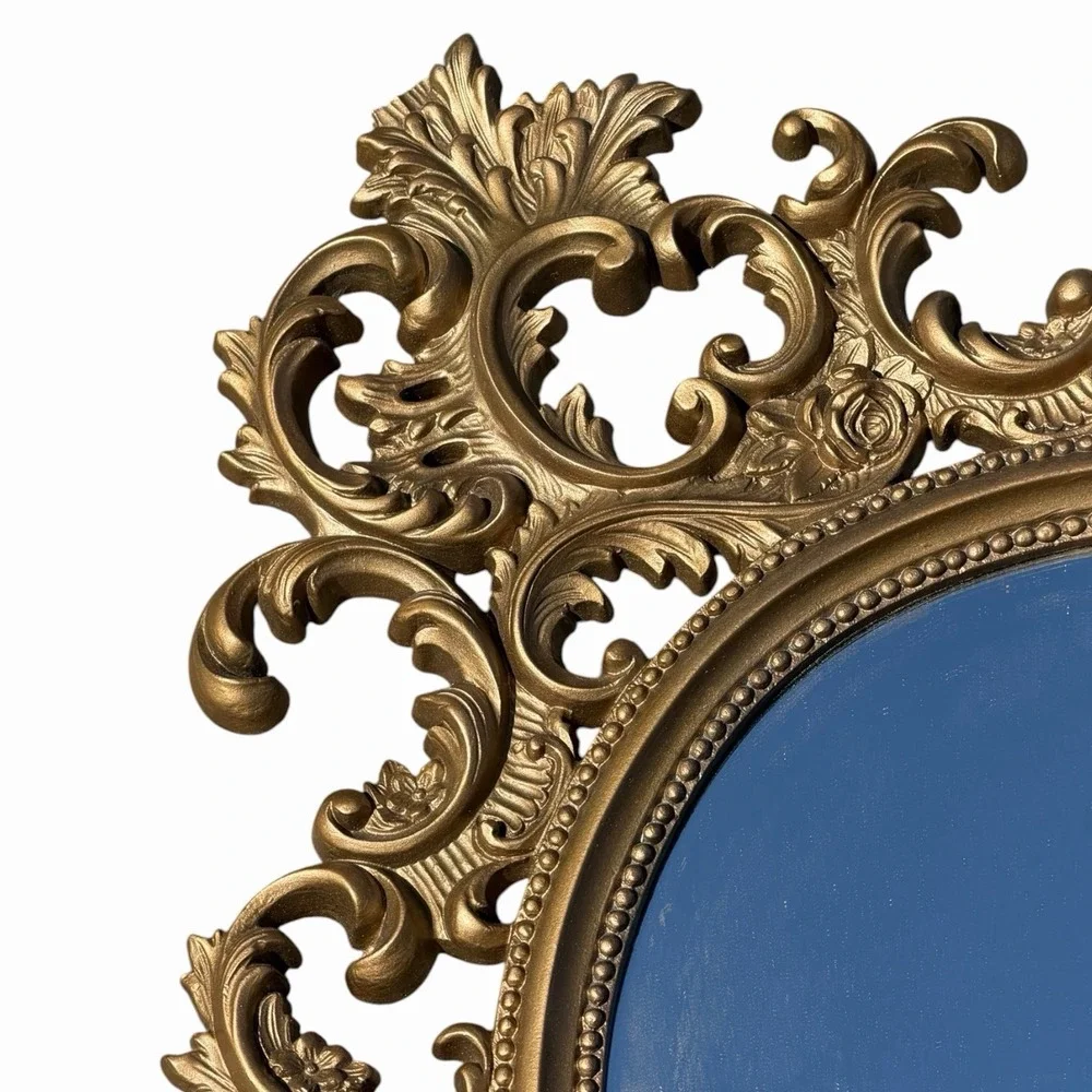 VTG Burwood Hollywood Regency Ornate Wall Mirror 32